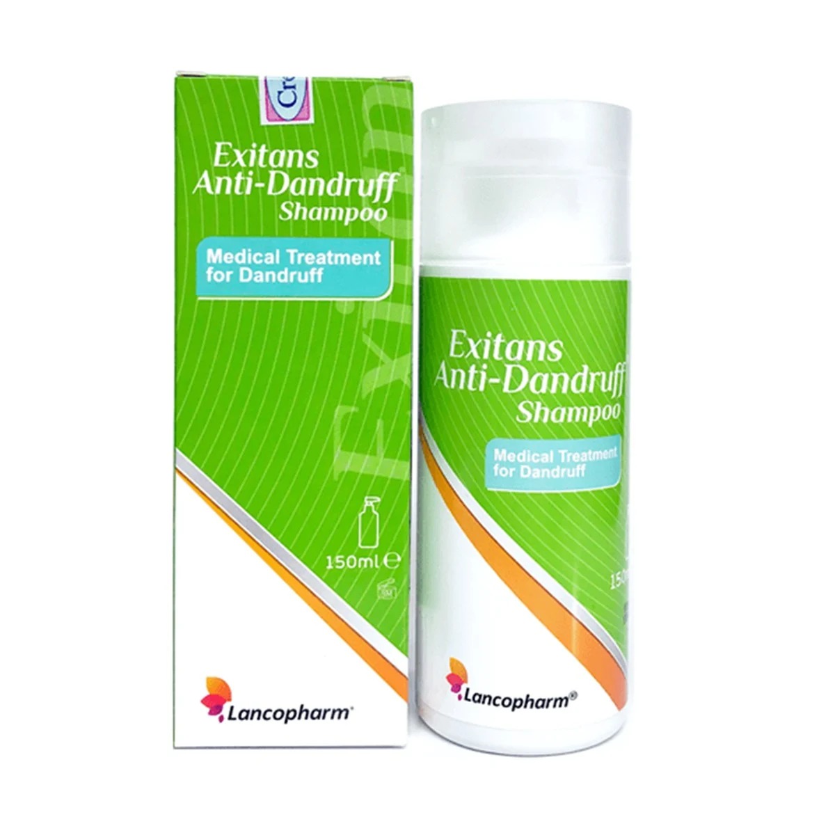 Dầu gội Lancopharm Exitans - Trị gầu, trị nấm chuyên sâu với Zizyphus Joazeiro Bark Extract 150ml